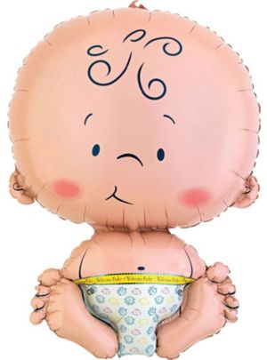 baby balloon boy balloons shower theme