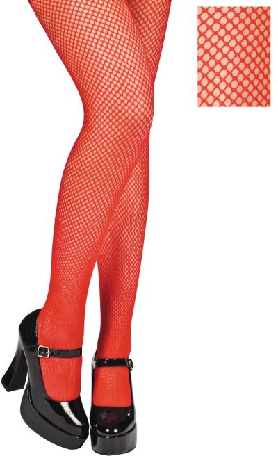 Red Fishnet Stockings Part