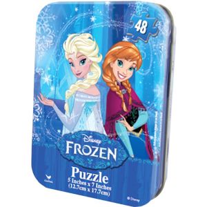 Frozen Puzzle Tin 48pc - Party City