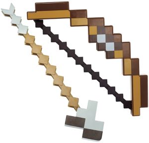 Minecraft Bow & Arrow Set 2pc - Party City