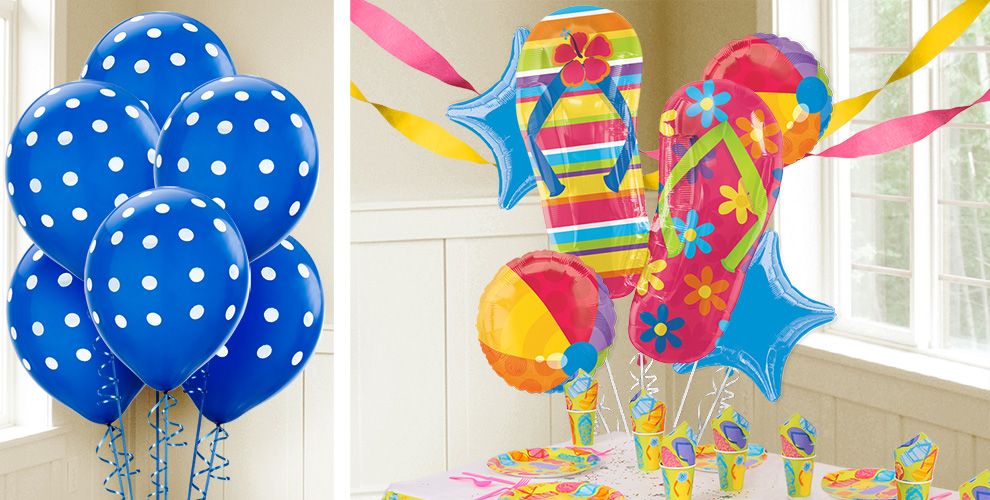 Pool Theme Party Balloons Party City