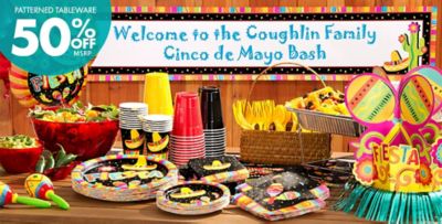 Bright Fiesta Theme Party Supplies - Party City