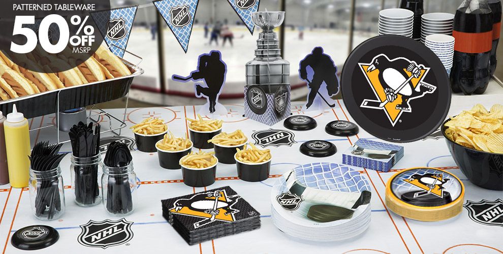 NHL Pittsburgh Penguins Party Supplies - Party City