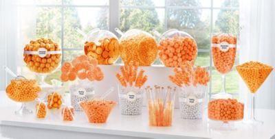 Orange Candy Buffet Supplies Orange Candy & Containers Party City