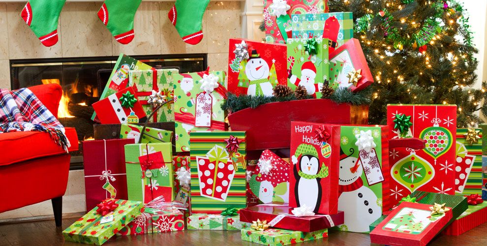 Christmas Gift Boxes Nesting Christmas Boxes Party City