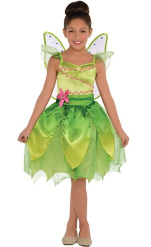 Girls Classic Tinkerbell Costume - Party City