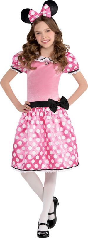 Girls Minnie Mouse Costume Deluxe Party City