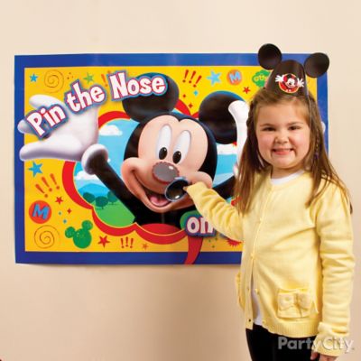 Mickey Mouse Pin-It Game Idea