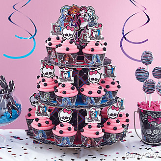 Monster High Cupcake Tower How To Monster High Cupcake Tower How To