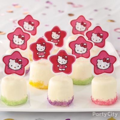 hello kitty marshmallow pops