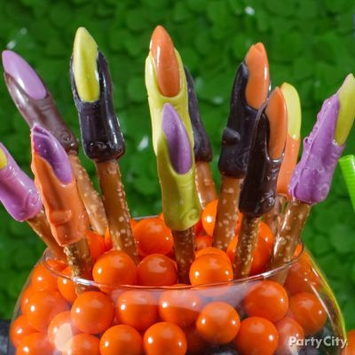 Friendly and Wacky Witch Finger Idea Friendly and Wacky Witch Finger Idea