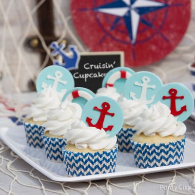 Nautical Cupcake Idea Party City