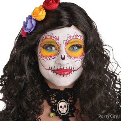 Day of the Dead Sugar Skull Makeup