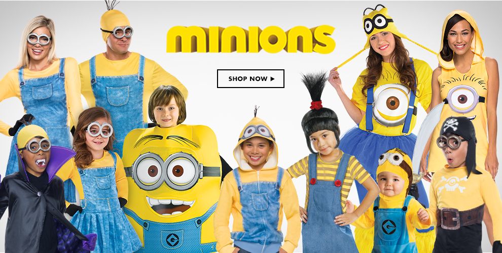 party city minion costumes