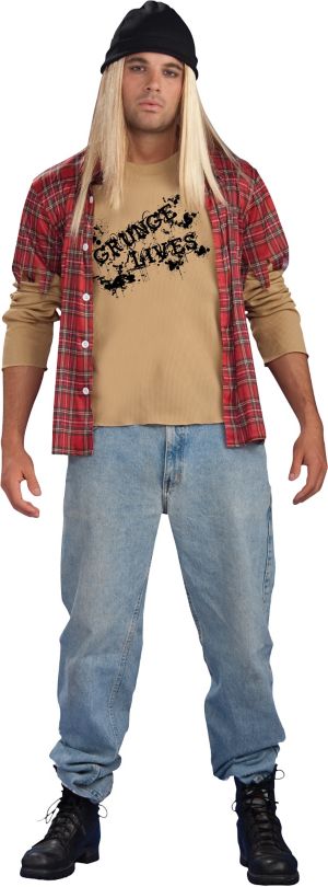 Grunge Rocker Costume for Adults - Party City