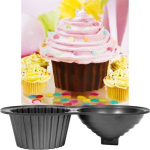 Wilton Non-Stick Large Cupcake Pan 15 1/2in x 8 1/4in - Party City