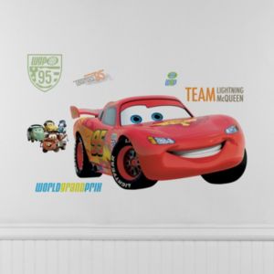 Cars Lightning McQueen Wall Decals - Party City