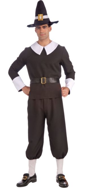 Adult Pilgrim Man Costume - Party City