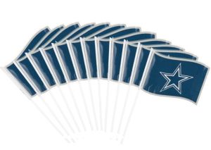 Dallas Cowboys Flags 12ct - Party City