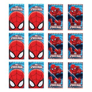 Spiderman Notepads 12ct - Party City