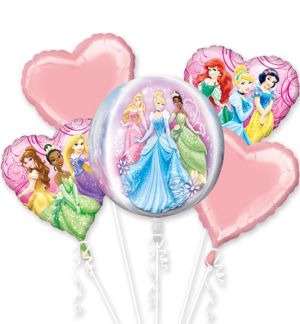 Orbz Disney Princess Balloon Bouquet 5pc - Party City