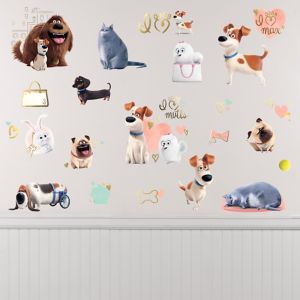 The Secret Life of Pets Wall Decals 23ct - Party City