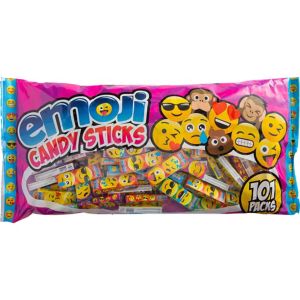 Smiley Candy Sticks 101ct - Party City