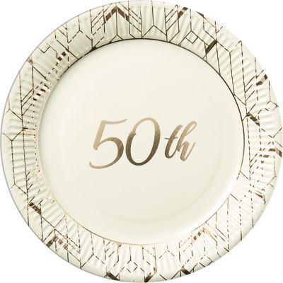 Golden 50th Wedding Anniversary Party Supplies 50th Anniversary Ideas Party City