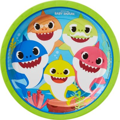 Cake Baby Shark Party Decorations