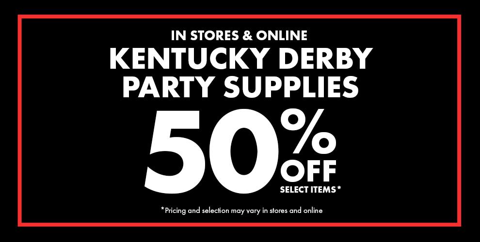 Kentucky Derby Party Supplies, Decorations & Invitations Horse Party