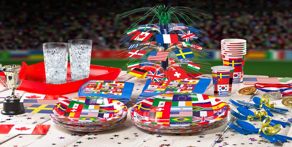 International Flag Party Supplies, Decorations & Favors | Party City