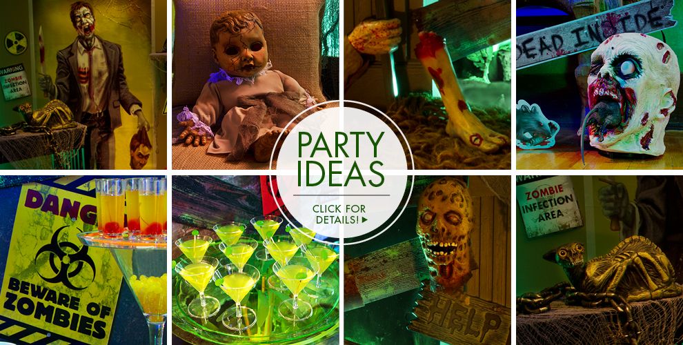 Zombie Decorations - Zombie Party Supplies - Party City