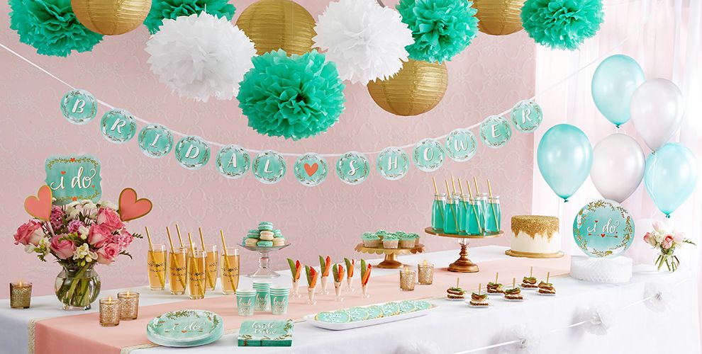  Mint  to Be Party  Supplies  Wedding Bridal Shower 