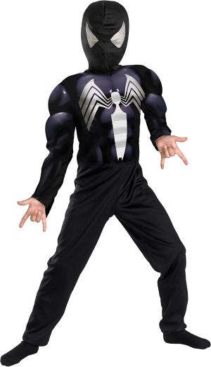 Boys Black Spider-Man Costume - Party City