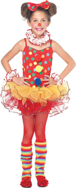Girls Circus Clown Costume - Party City