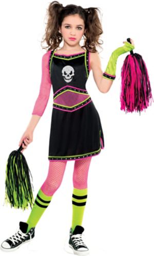 Girls Mean Spirit Cheerleader Costume - Party City