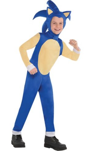 Boys Sonic Jumpsuit Costume - Sonic the Hedgehog - Party City