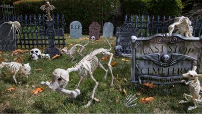 Pet Cemetery Sign Idea - Party City