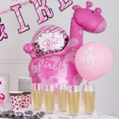 safari pink balloon
