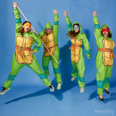 TMNT Easy Group Costume Idea - Couples and Group Halloween Costume ...