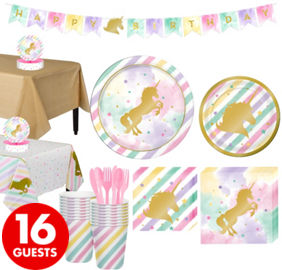 Sparkling Unicorn  Party  Supplies  Unicorn  Birthday  Party  