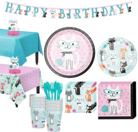 Purrfect Cat  Party  Supplies  Cat  Birthday  Party  Party  City 