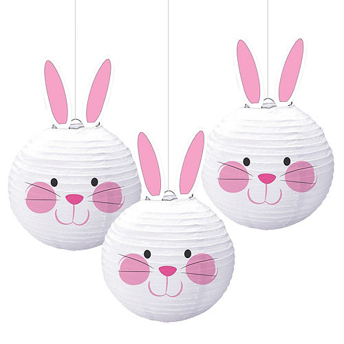 Easter Bunny Paper Lanterns 3ct Party City Canada