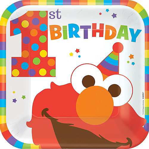 Elmo 1st Birthday Party Supplies Party City