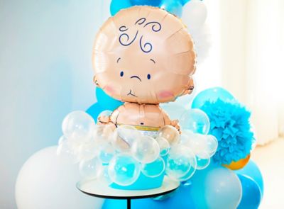 baby boy shower plates and napkins