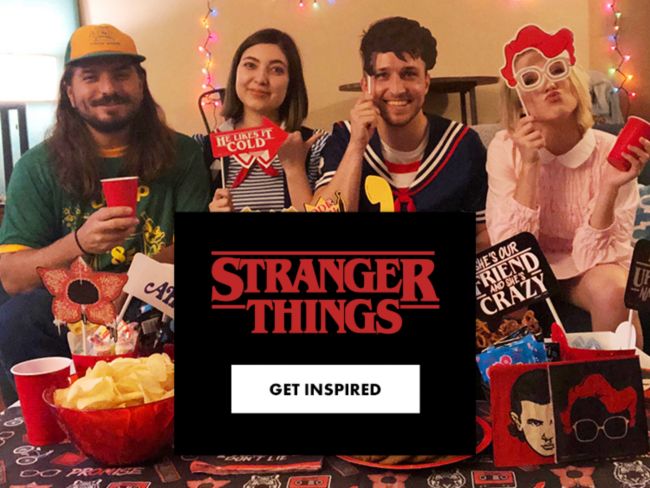 Stranger Things Party Supplies Decorations Halloween Themes - roblox stranger things clothes