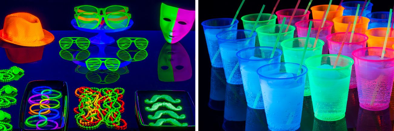 black light party ideas