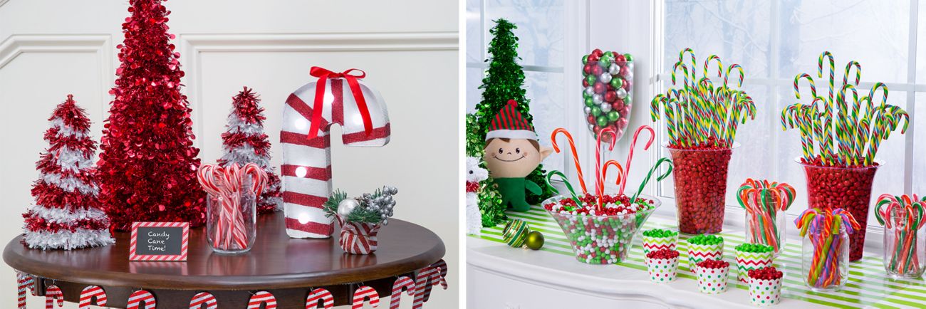 Candy Cane Christmas Decorations Party City