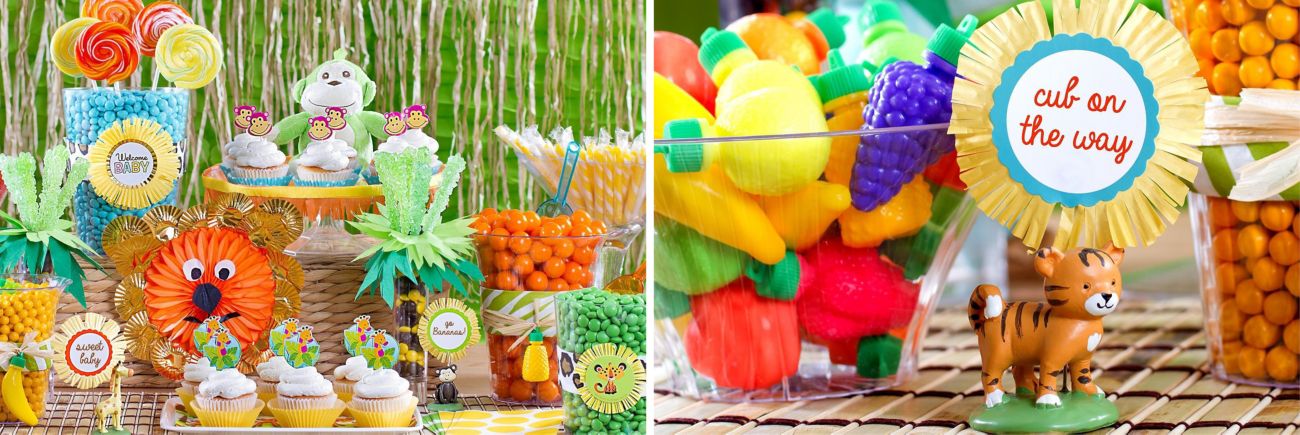 Jungle Animals Candy Buffet Ideas Party City