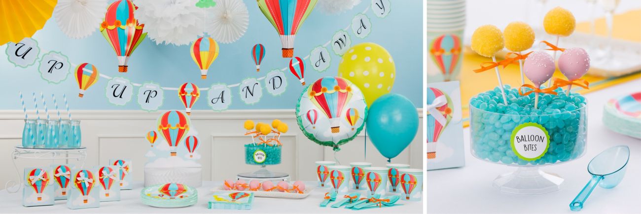 Up Up And Away Baby Shower Ideas Party City